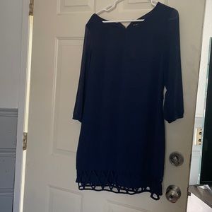 Navy blue dress